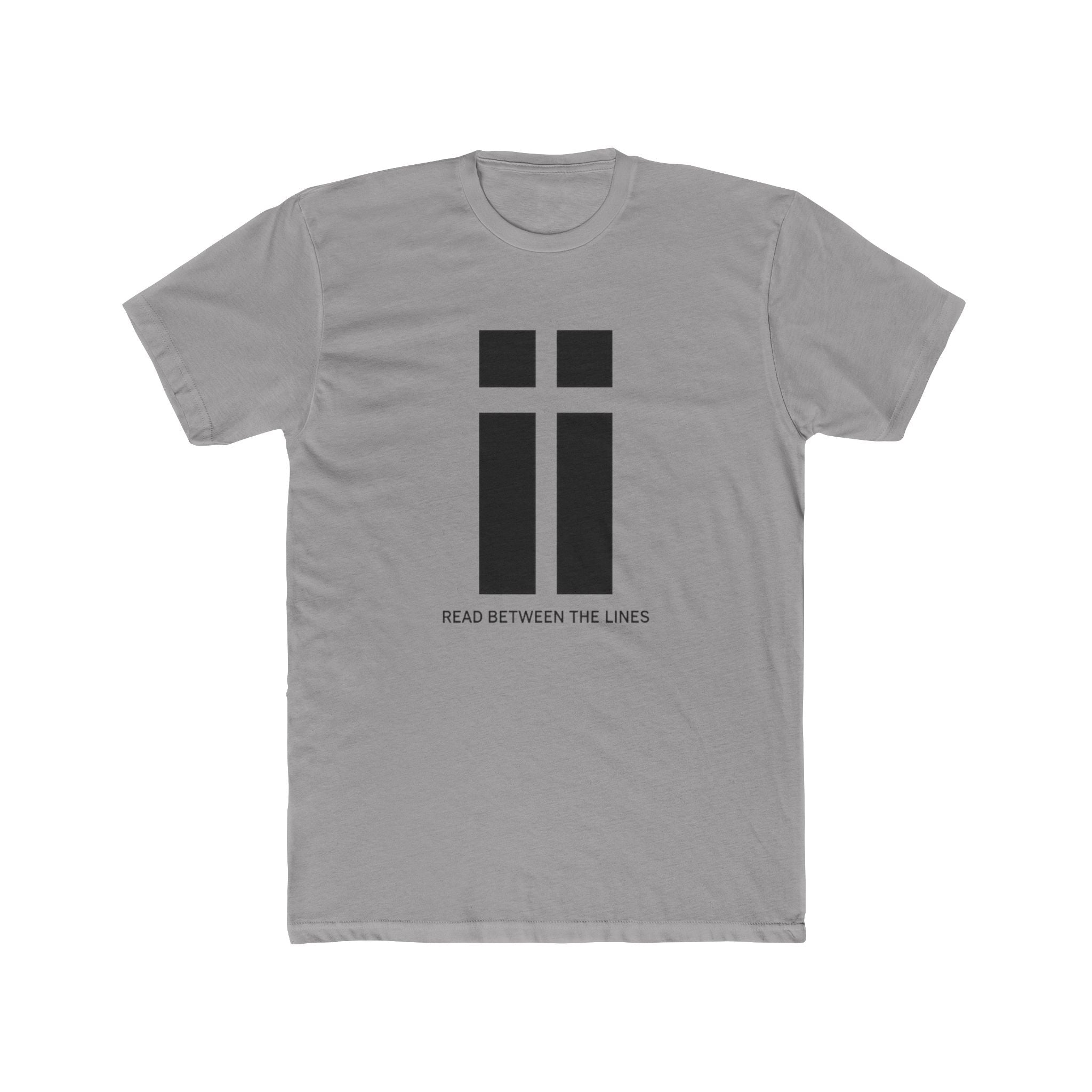 Read Between the Lines T-Shirt | Minimalist Typography Tee