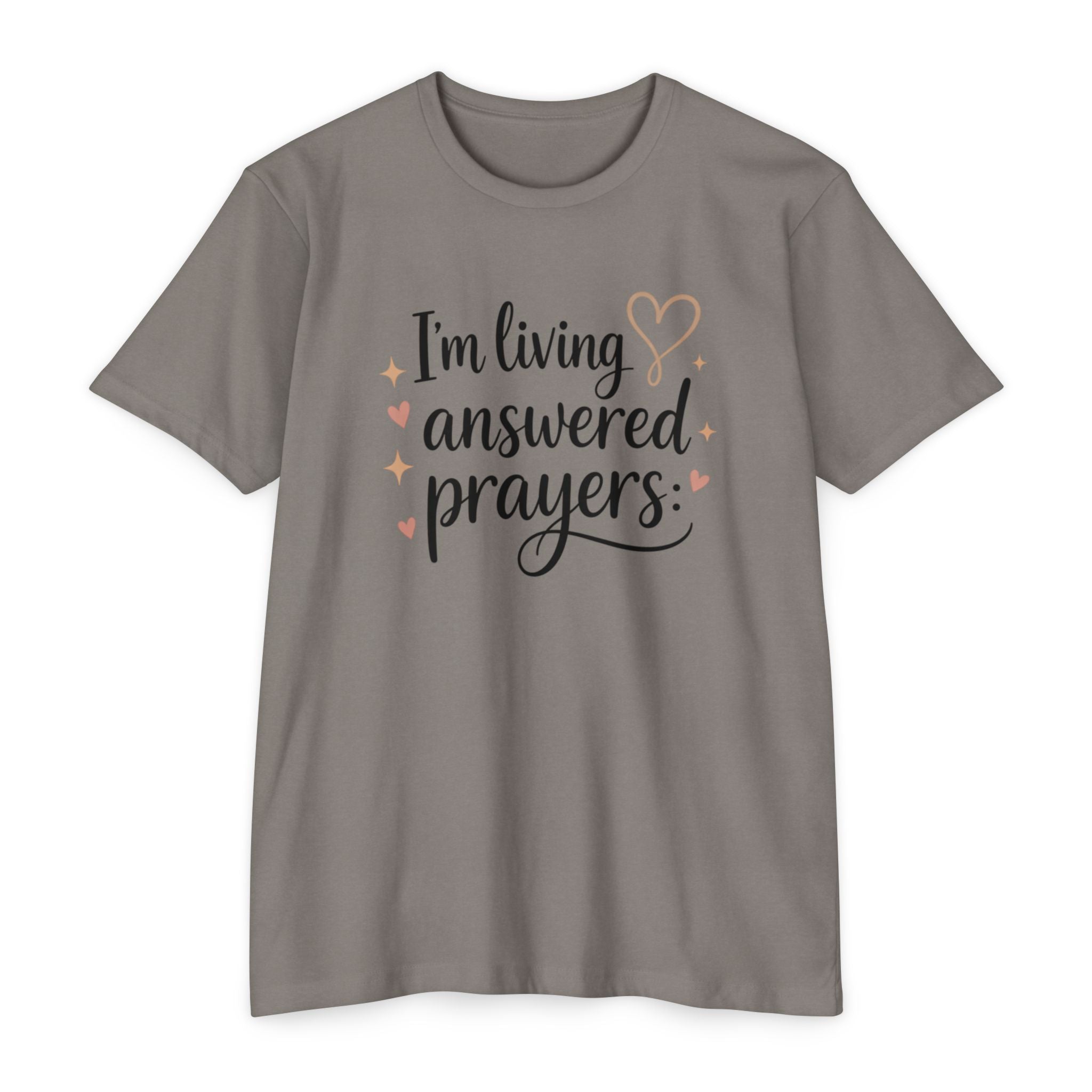 Womens I'm Living Answered Prayers T-Shirt