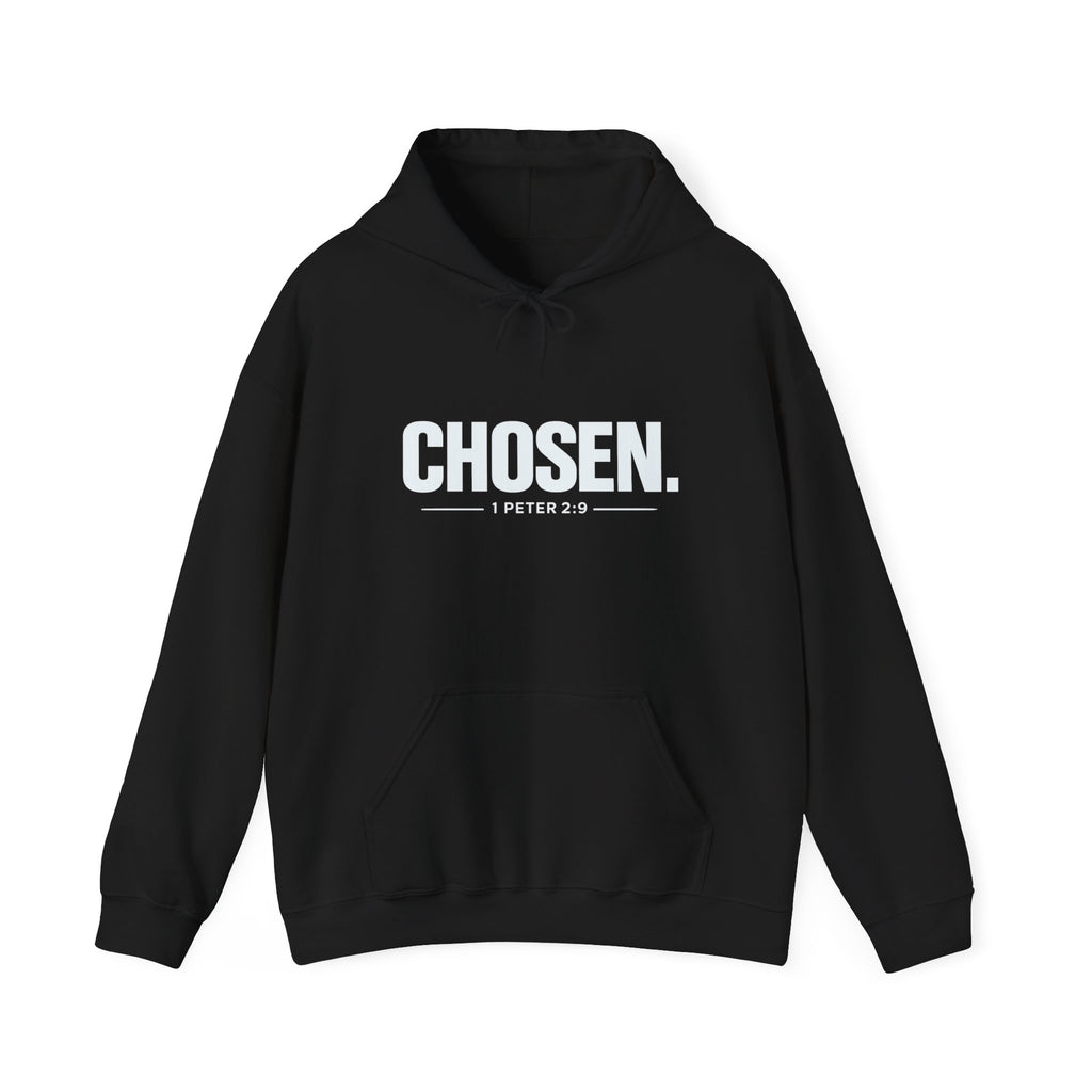 Chosen Hoodie - Christian Faith 1 Peter 2:9 Inspirational Pullover