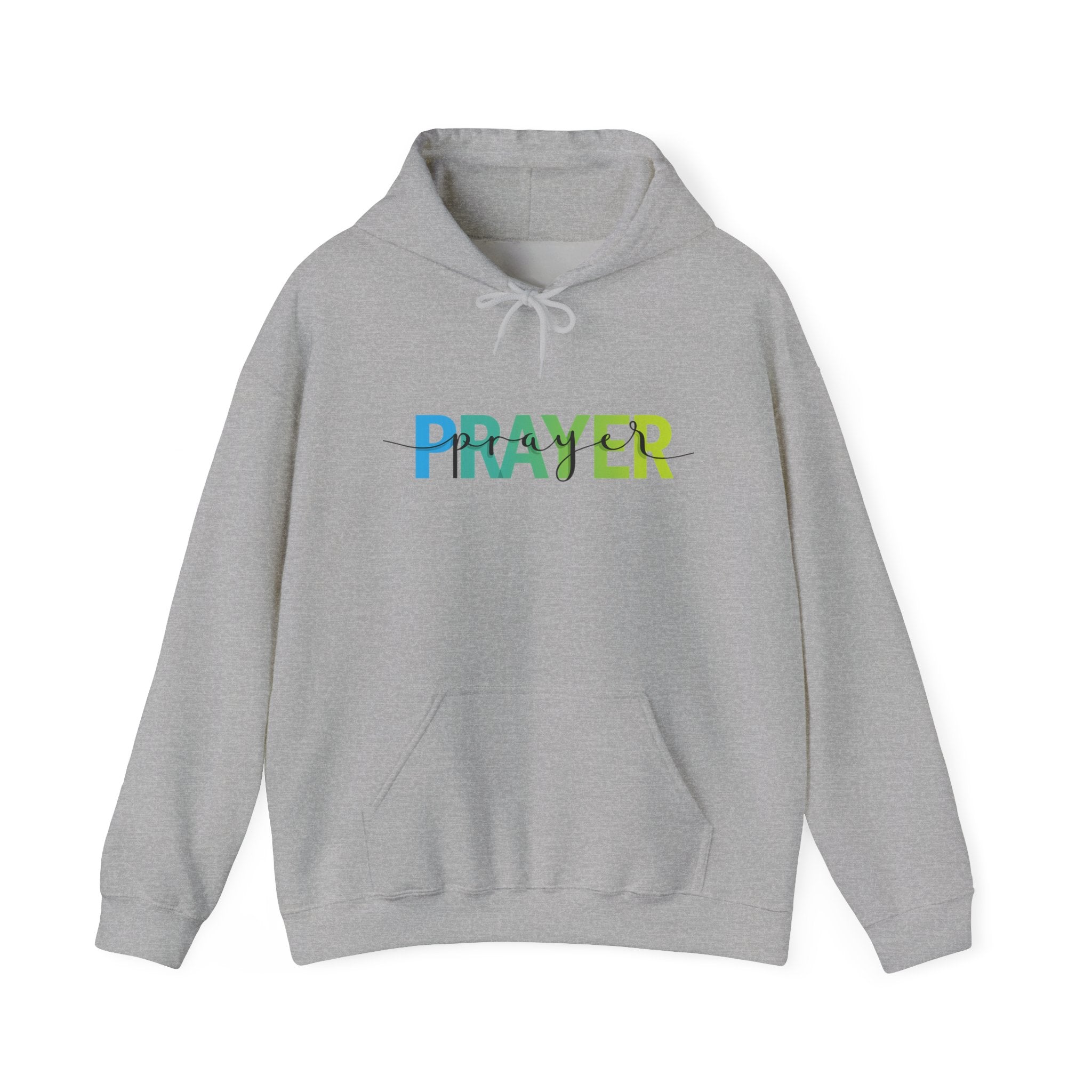 Prayer Hoodie — Peaceful Gradient Faith Pullover