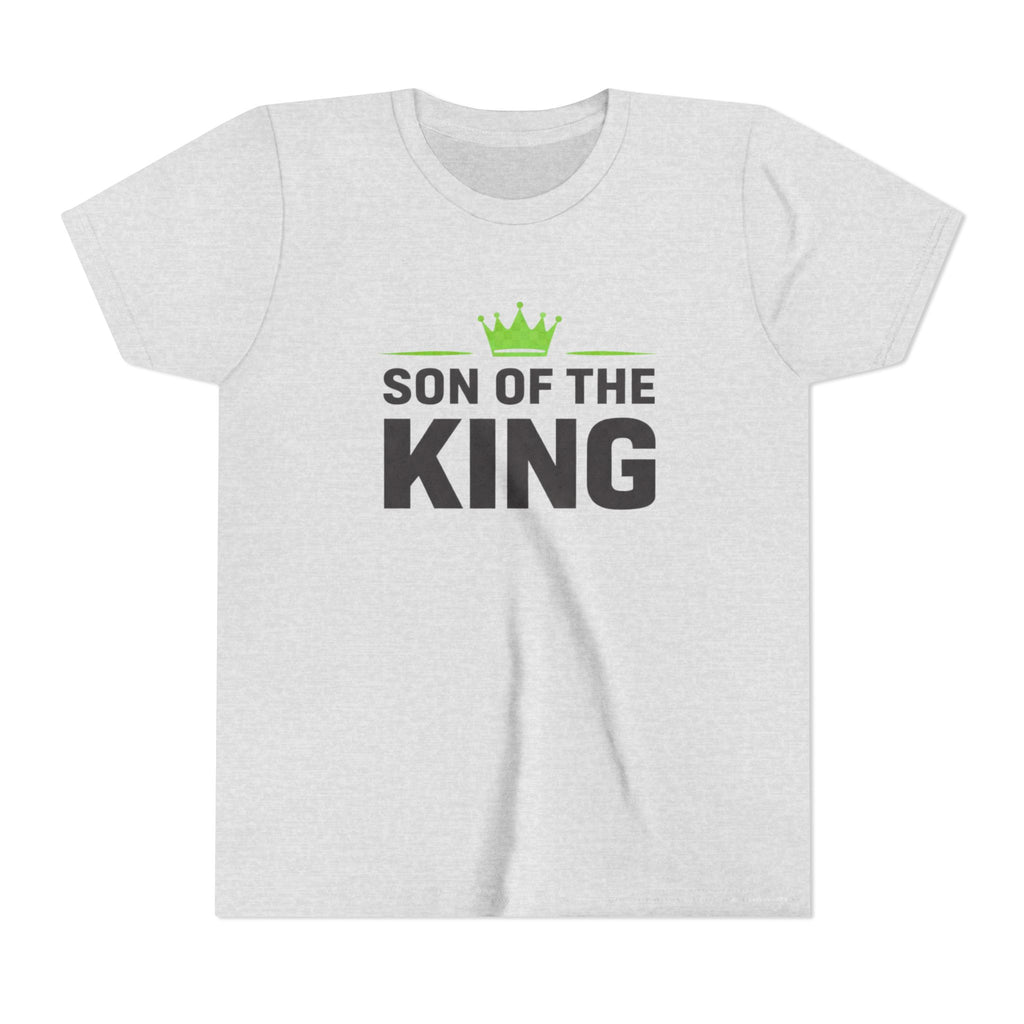 Boys Youth Tee - "Son of the King" Crown Graphic