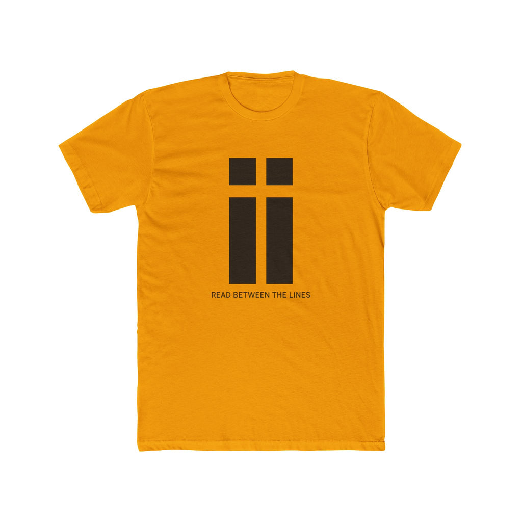 Read Between the Lines T-Shirt | Minimalist Typography Tee