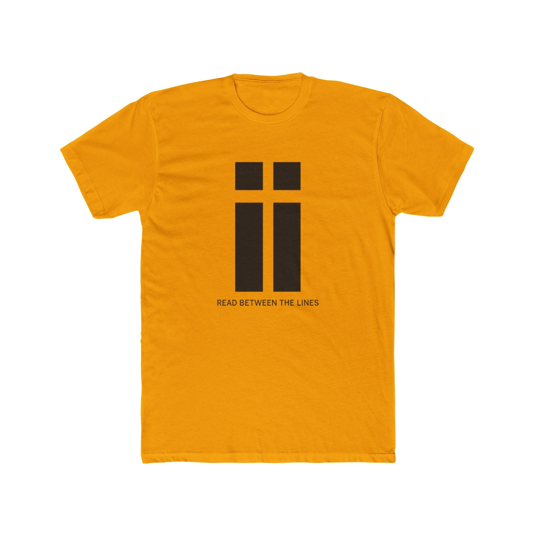 Read Between the Lines T-Shirt | Minimalist Typography Tee