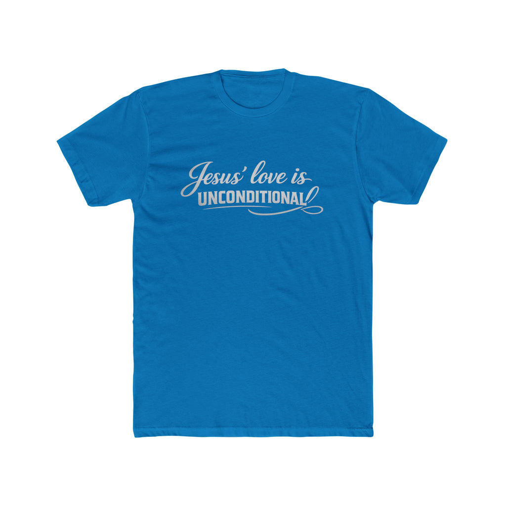 Jesus' Love Is Unconditional tee | Christian faith shirt, scripture design