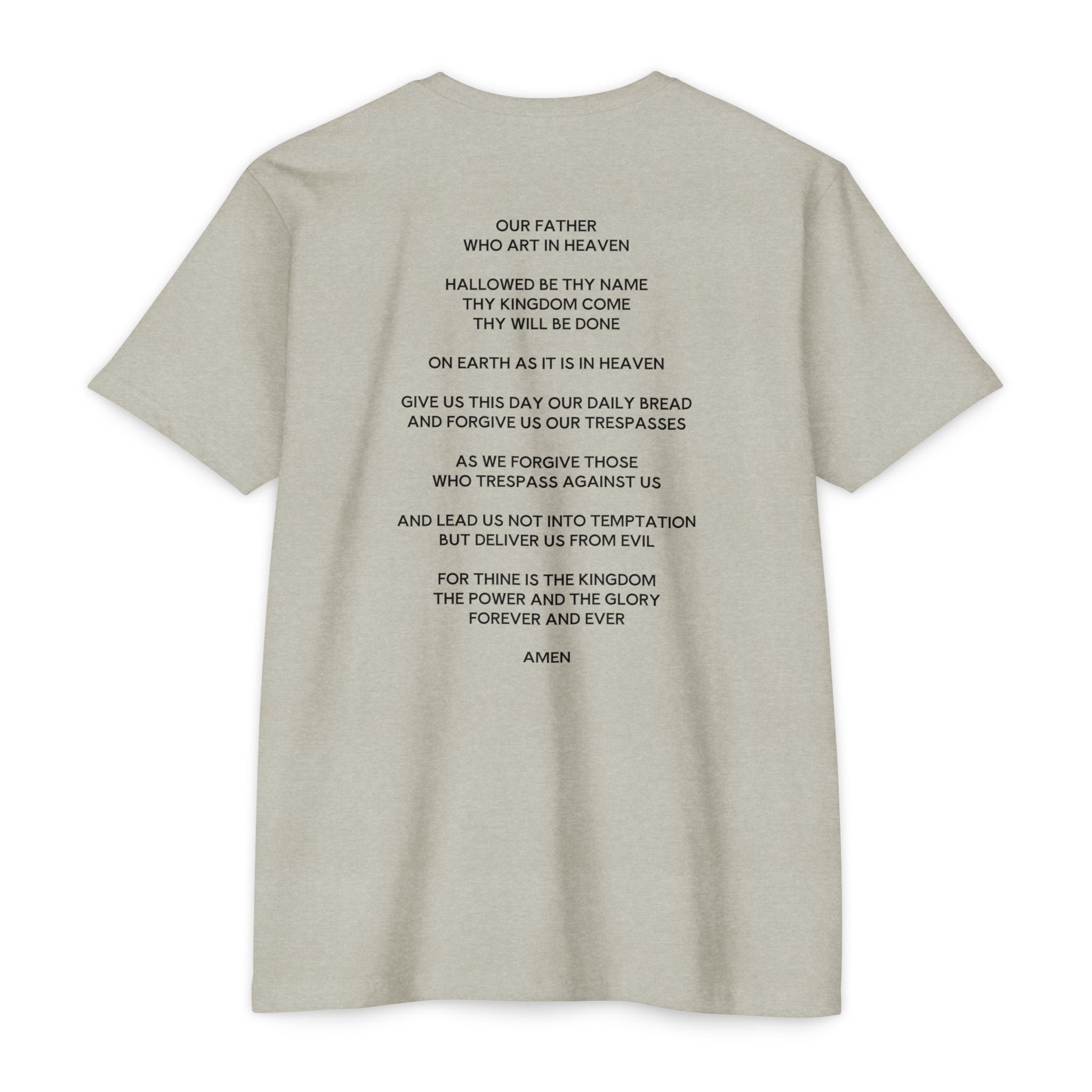 Womens Lord's Prayer T-shirt | Christian Tee