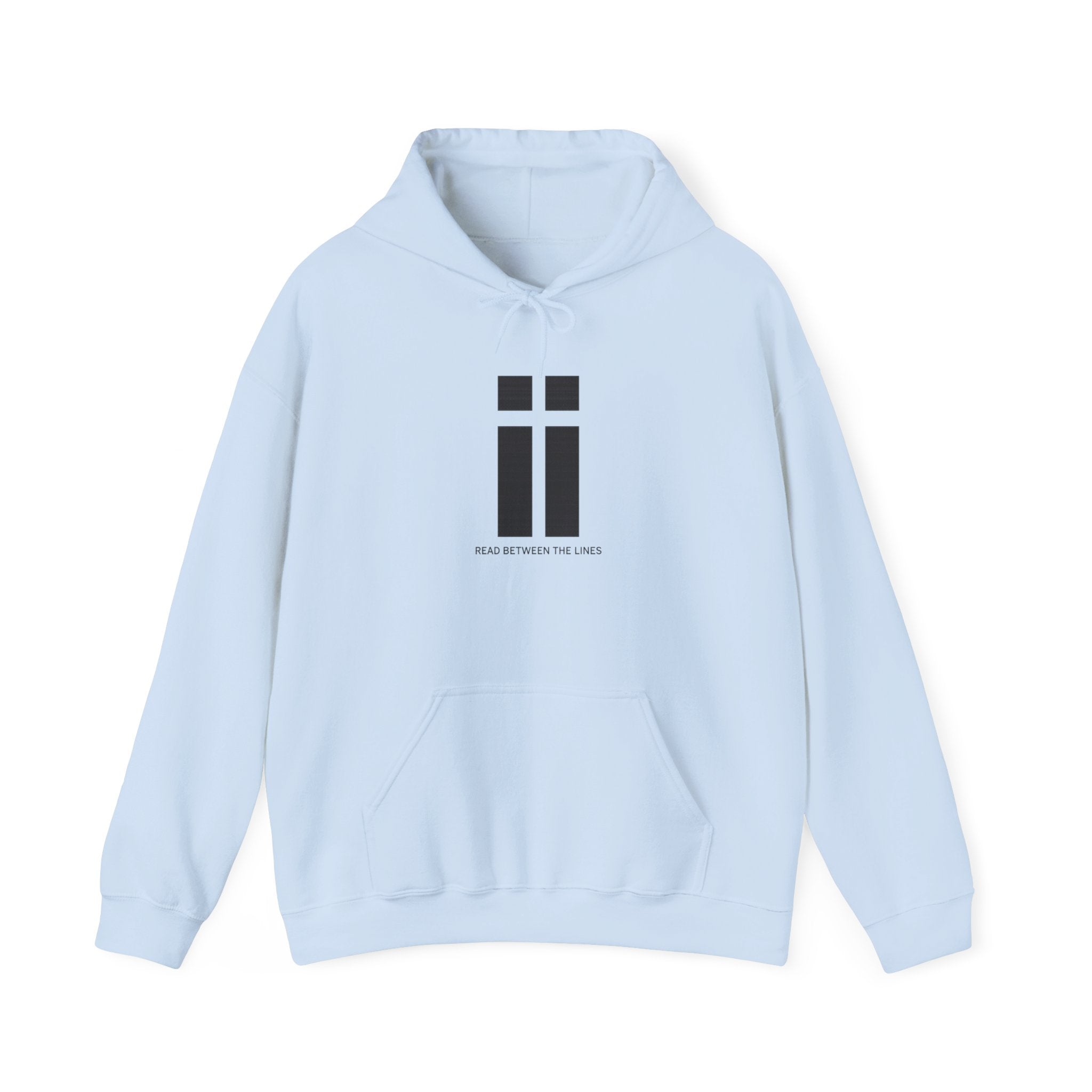 Mens Cozy White Hoodie — Classic Unisex Pullover