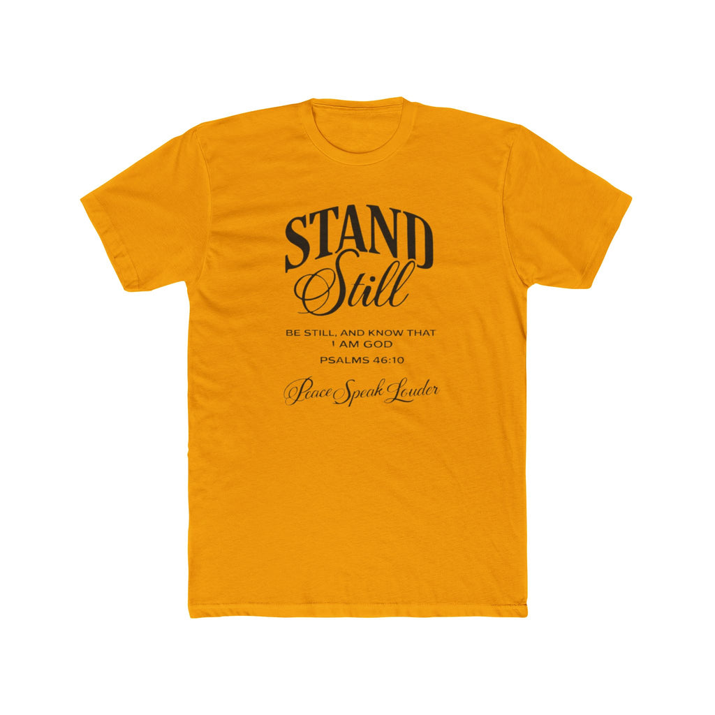 Mens Stand Still Christian Tee