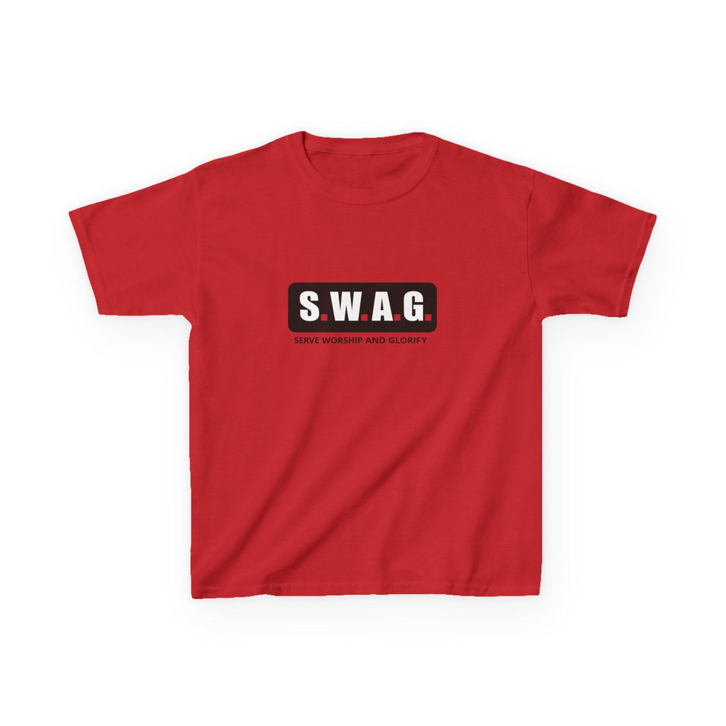 Girls Tee S.W.A.G. (Smile, Work, And Grow) Graphic Shirt