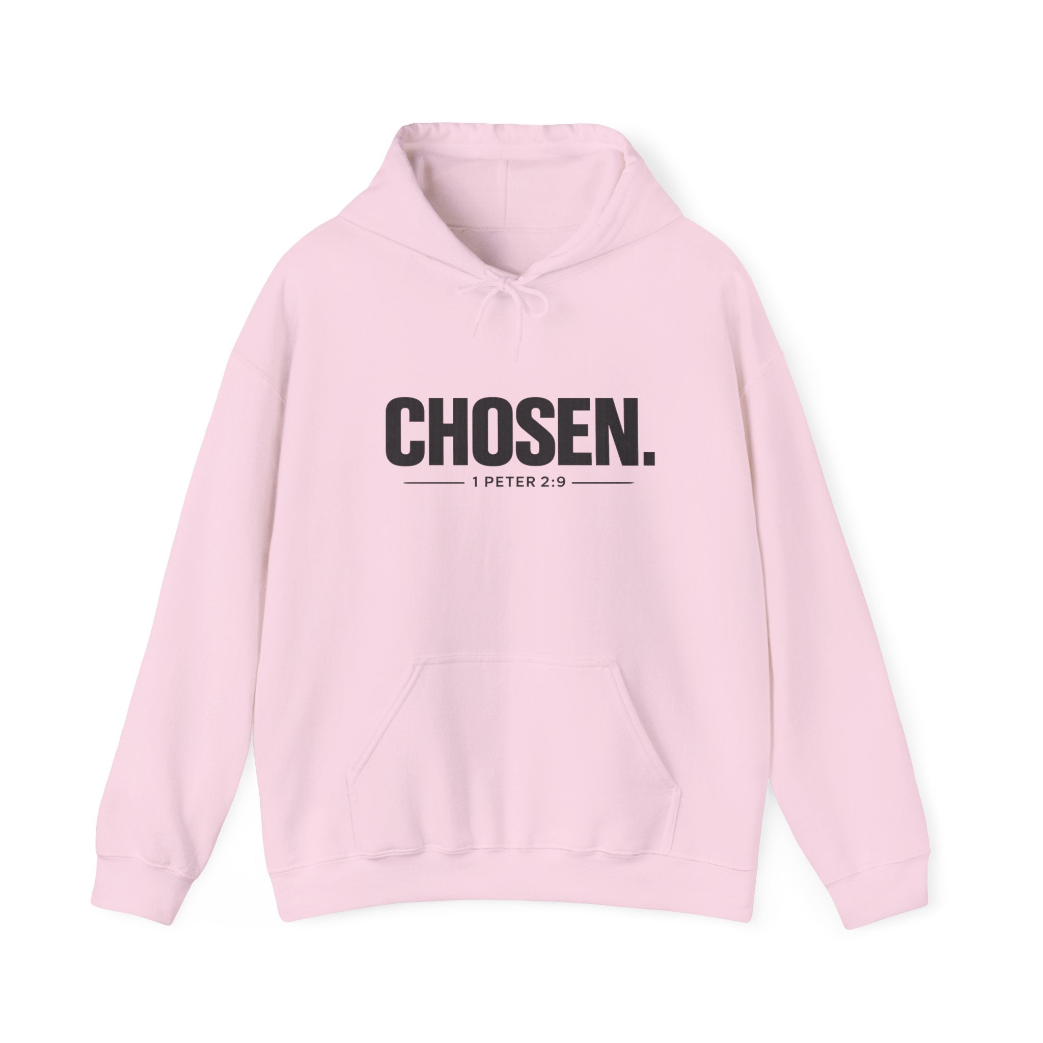 Chosen Hoodie - Christian Faith 1 Peter 2:9 Inspirational Pullover