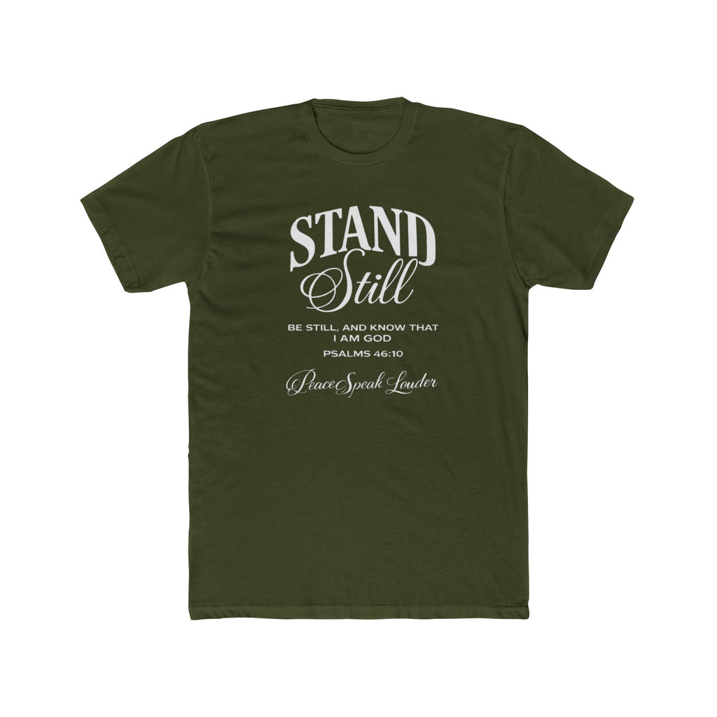 Mens Stand Still Christian Tee