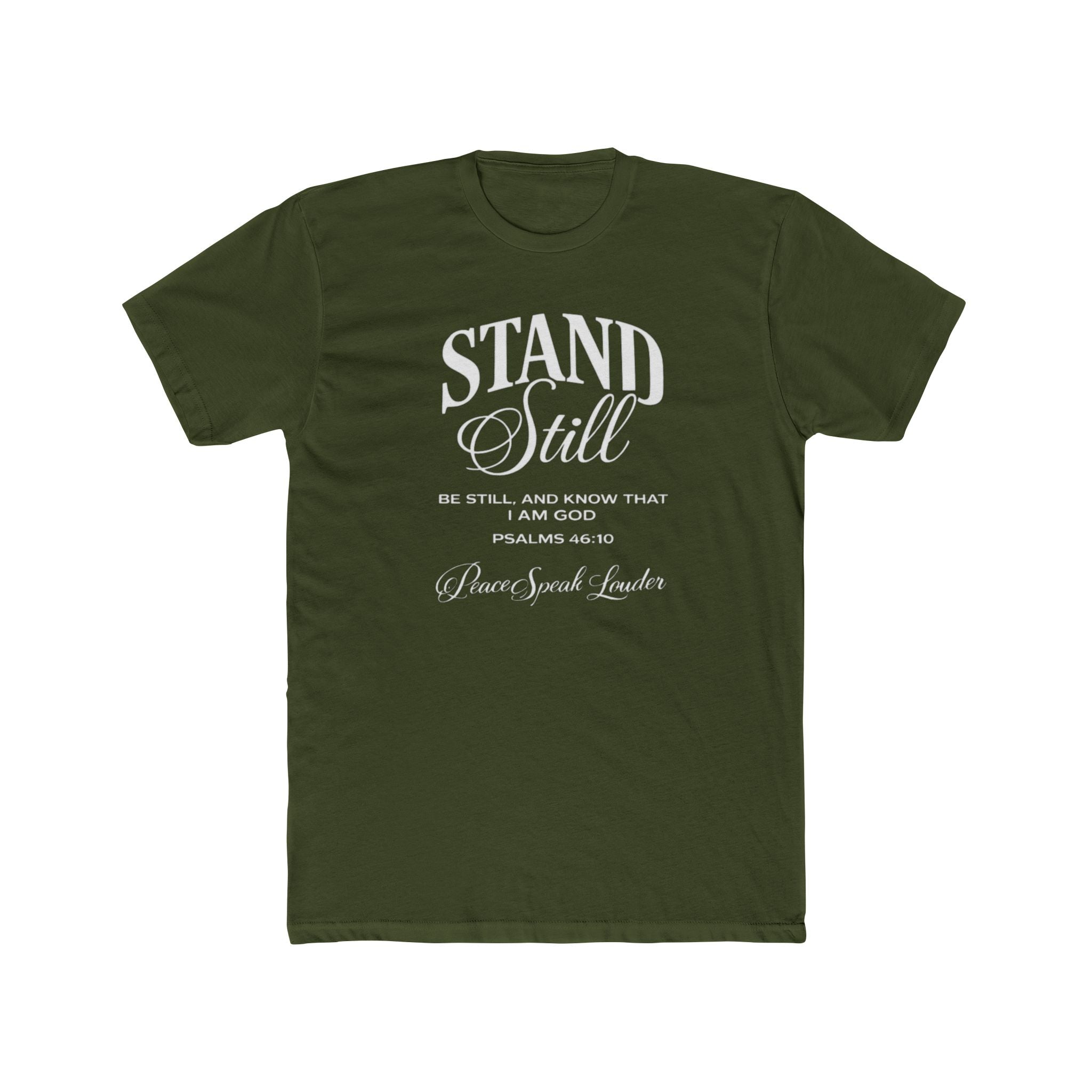 Mens Stand Still Christian Tee