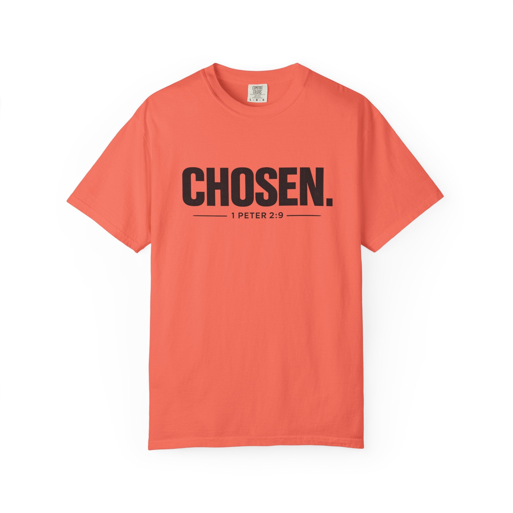Chosen. T-Shirt — Christian Faith Graphic Tee (1 Peter 2:9)
