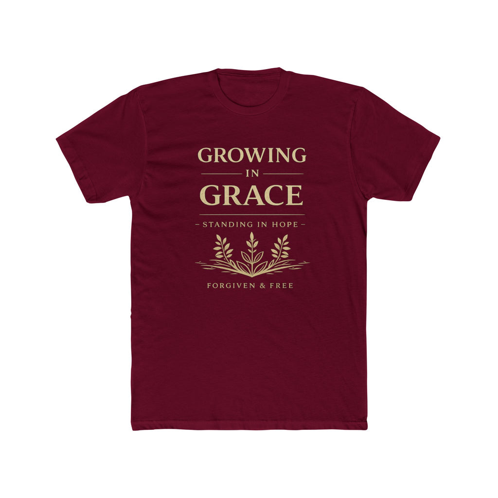 Growing in Grace Christian Tee — "Growing in Grace" Inspirational Scripture Shirt