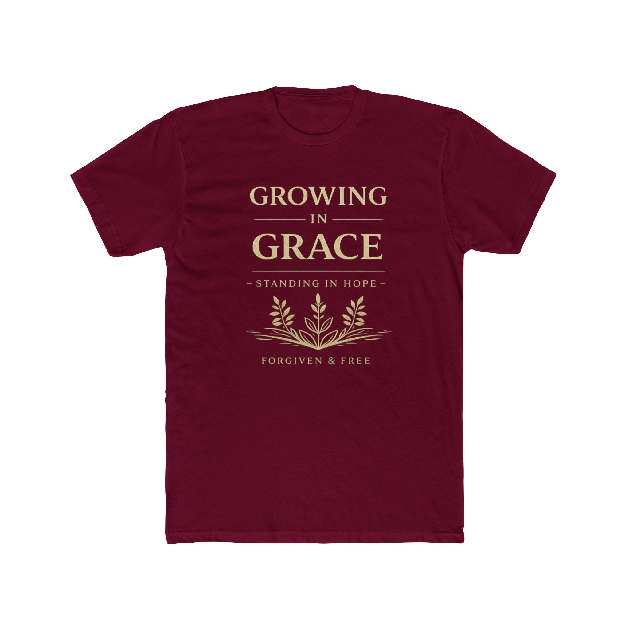 Growing in Grace Christian Tee — "Growing in Grace" Inspirational Scripture Shirt