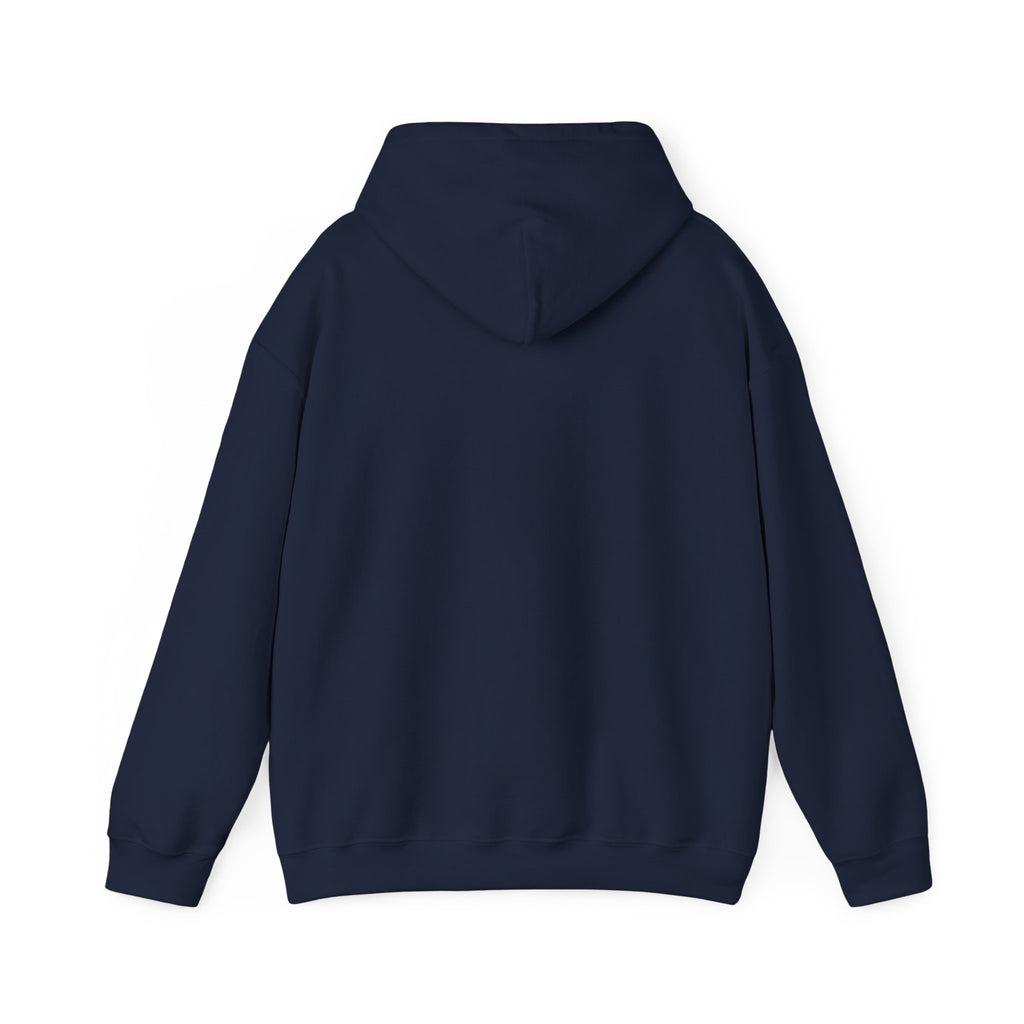 Mens Christian Hoodie — "Rooted in Christ" Bible Floral Design