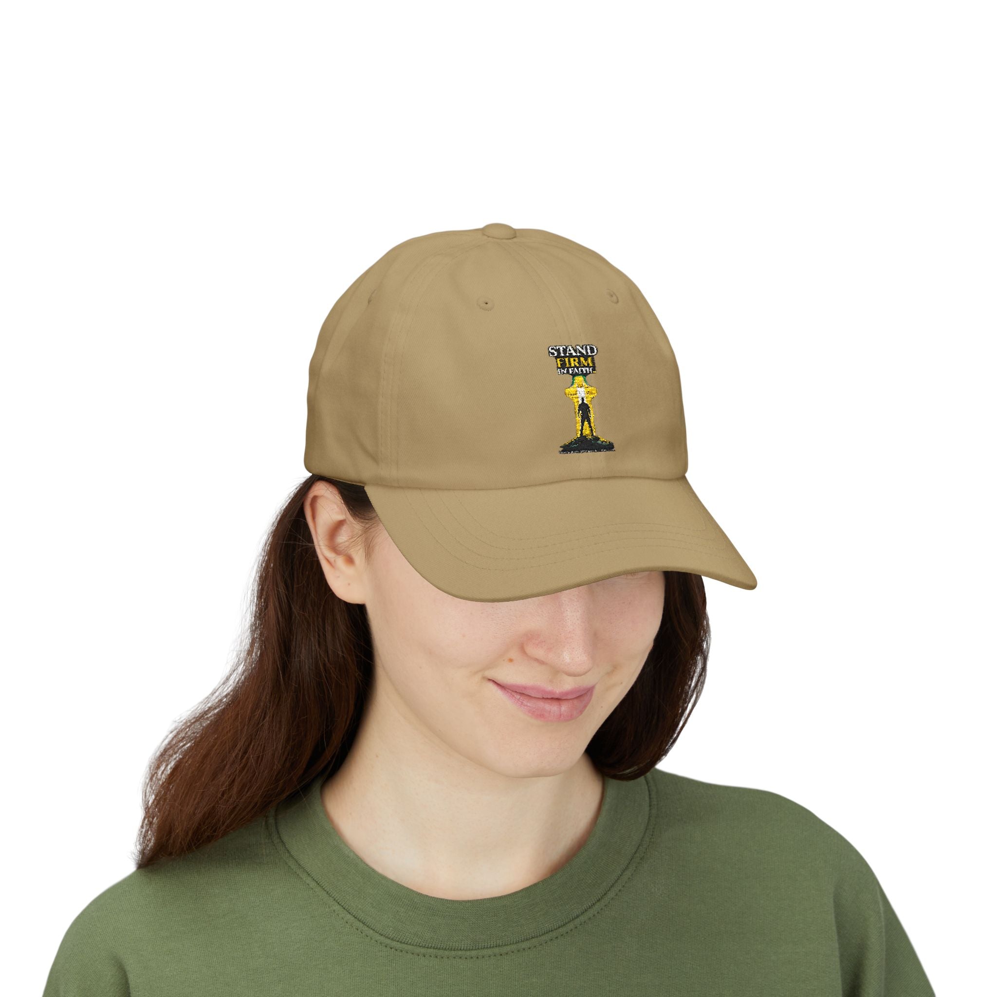 Stand Firm Dad Cap — Military Tribute Baseball Hat