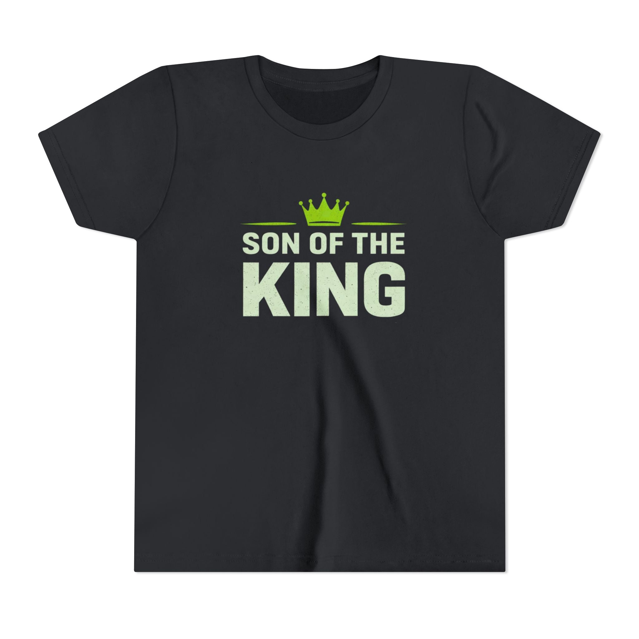 Boys Youth Tee - "Son of the King" Crown Graphic