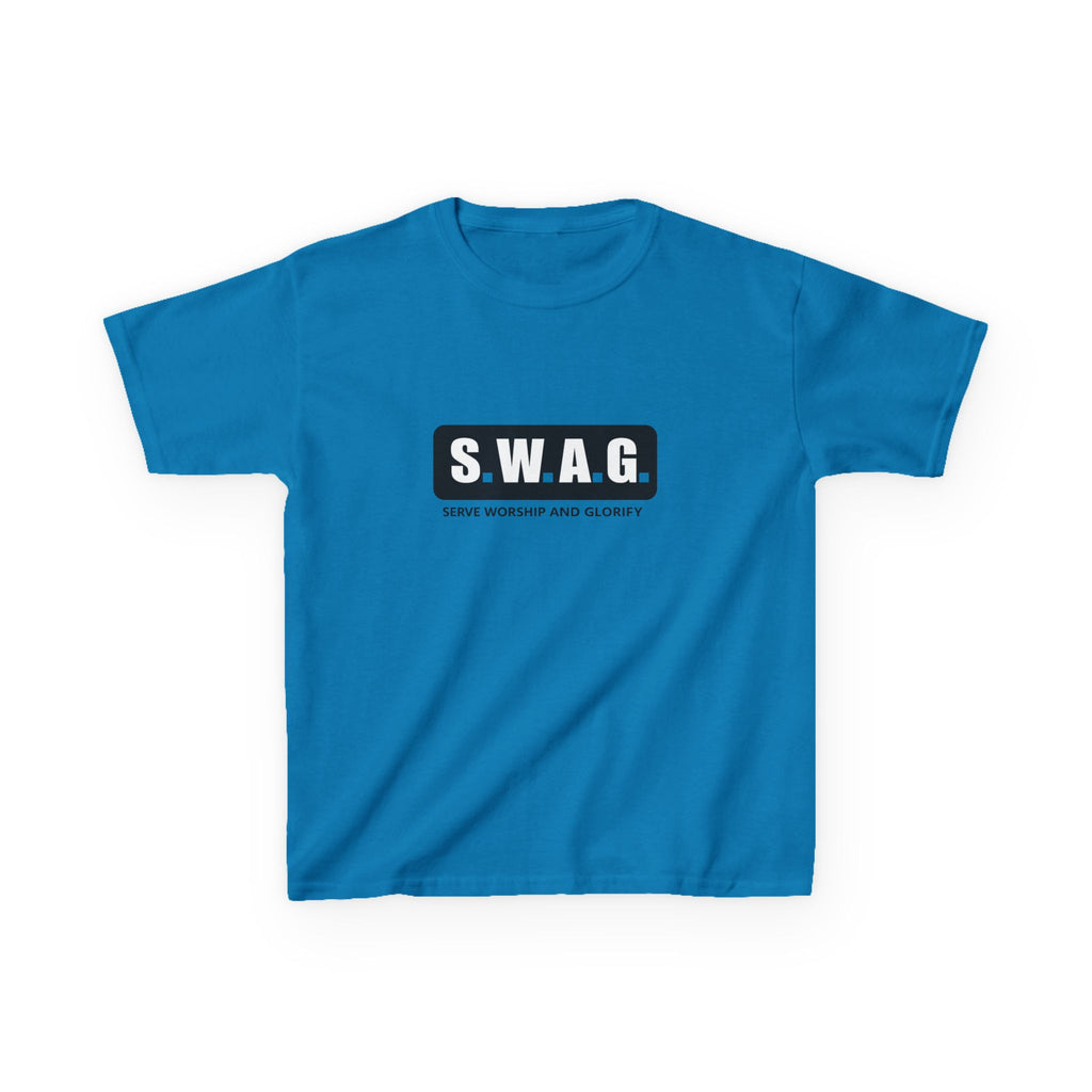 Girls Tee S.W.A.G. (Smile, Work, And Grow) Graphic Shirt