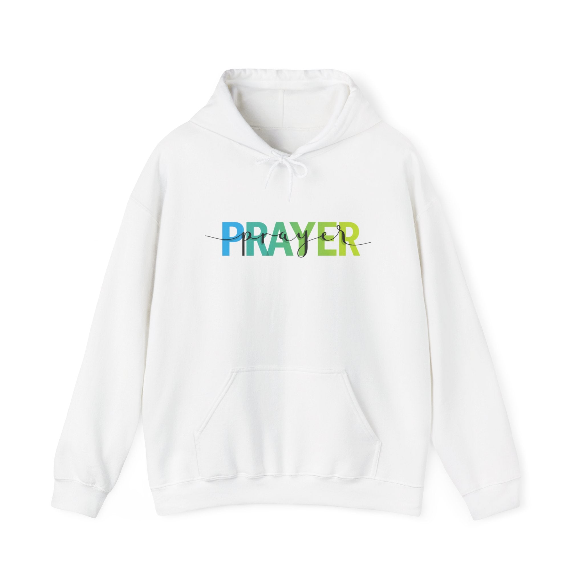Prayer Hoodie — Peaceful Gradient Faith Pullover