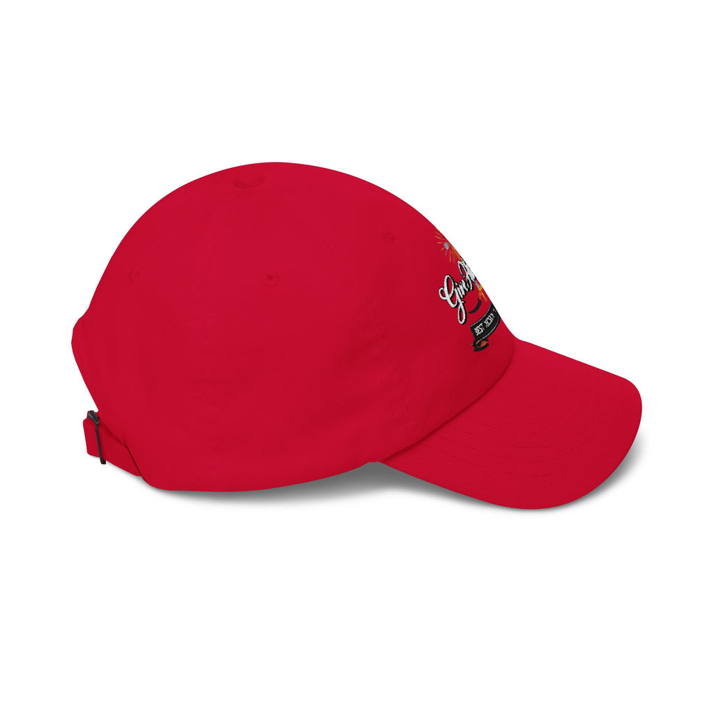 Classic Dad Cap  'God Mom Dad' Cross Embroidered Hat