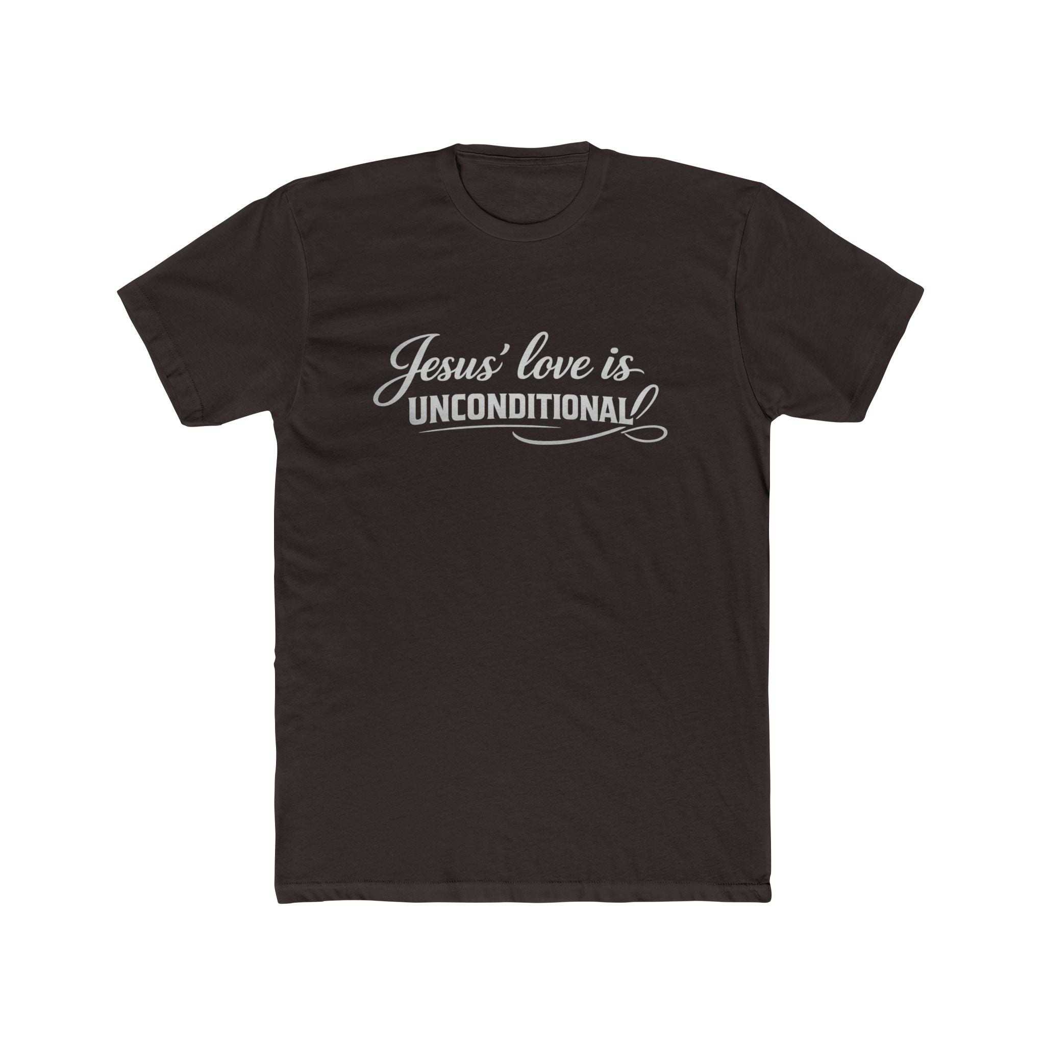 Jesus' Love Is Unconditional tee | Christian faith shirt, scripture design