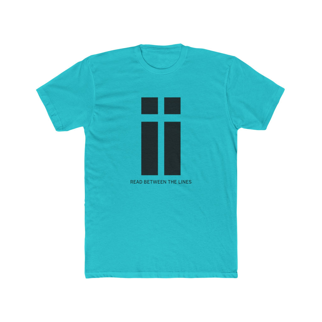 Read Between the Lines T-Shirt | Minimalist Typography Tee