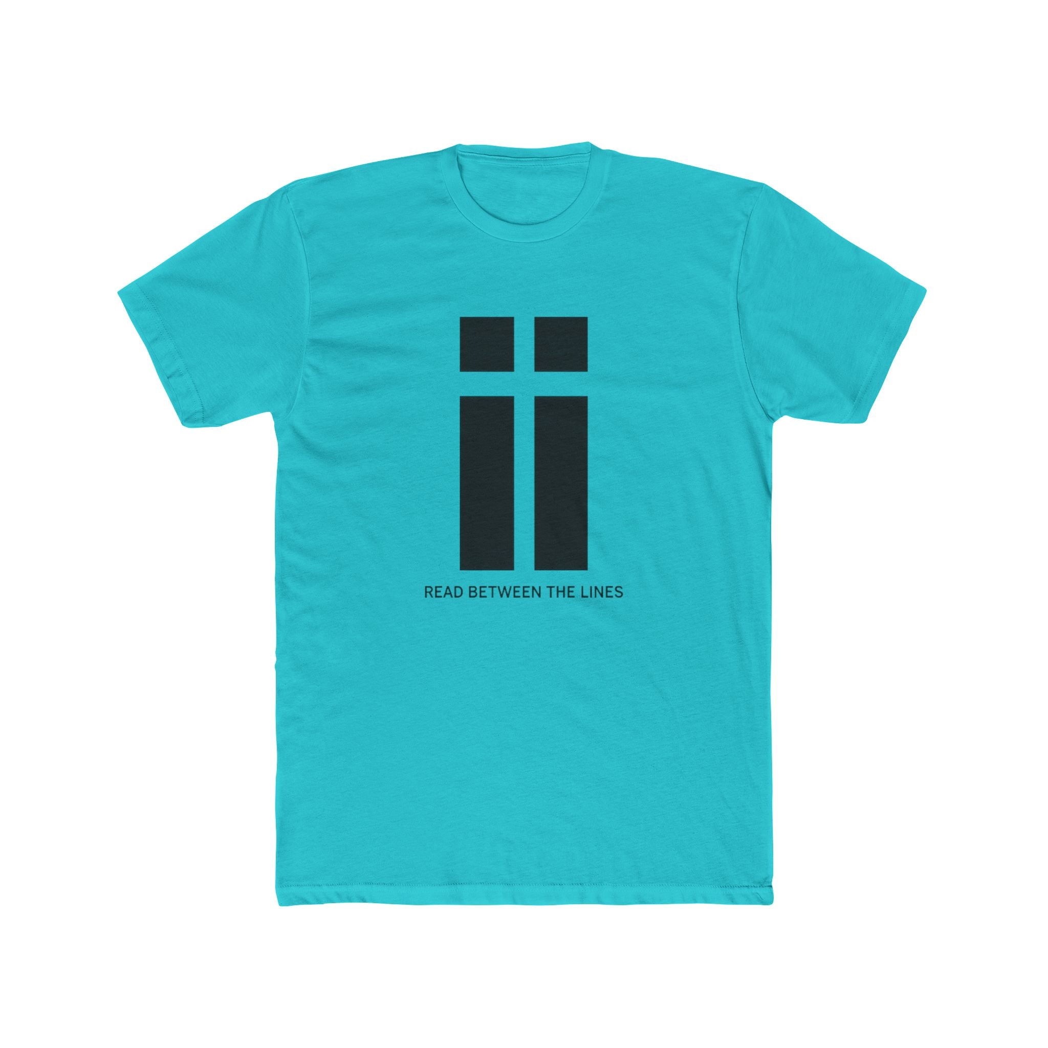 Read Between the Lines T-Shirt | Minimalist Typography Tee