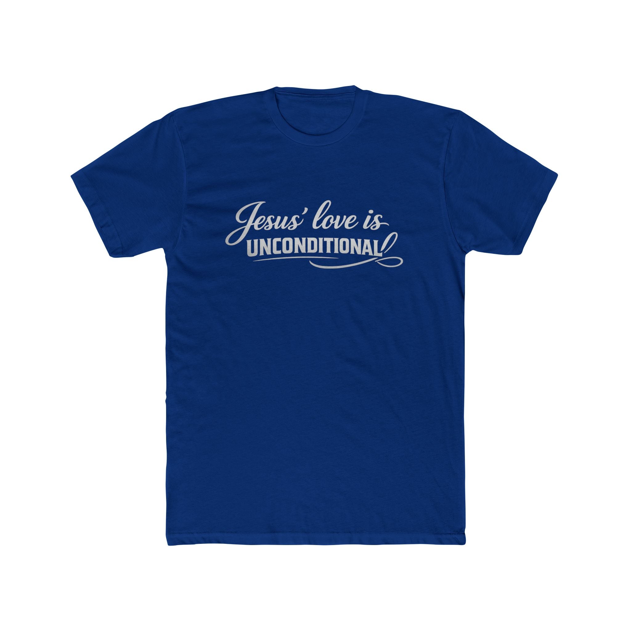 Jesus' Love Is Unconditional tee | Christian faith shirt, scripture design