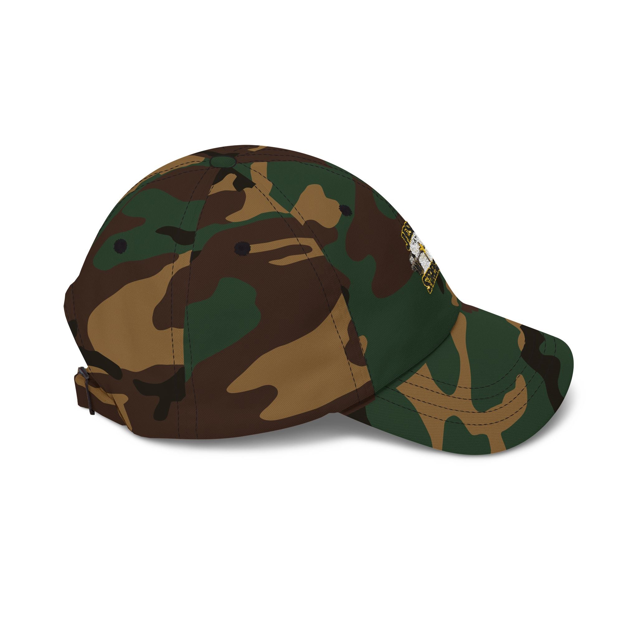 Dad Cap — "Jesus Strength" Embroidered Christian Baseball Hat