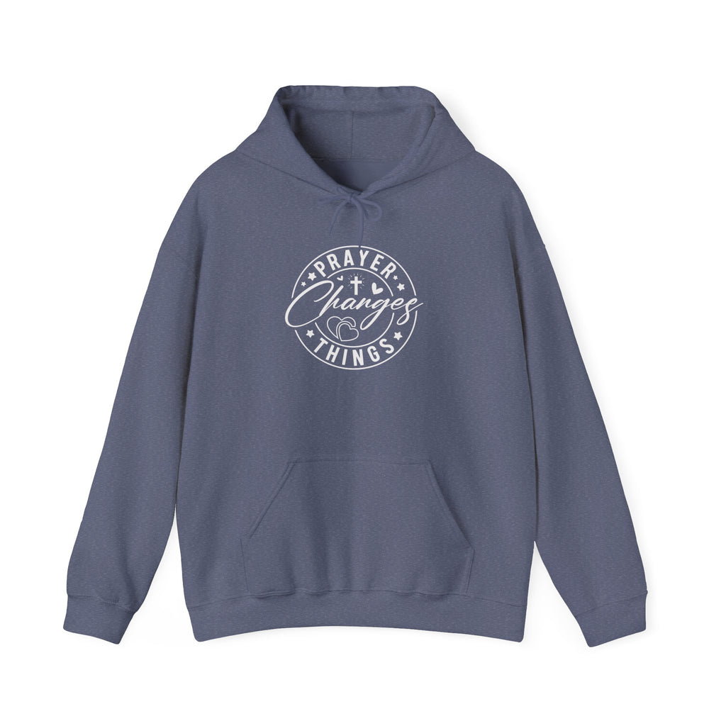 Prayer Changes Things Hoodie — Inspirational Christian Hoodie