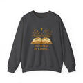 Womens Rooted in Christ Sweatshirt — Christian Faith Bible Graphic Crewneck