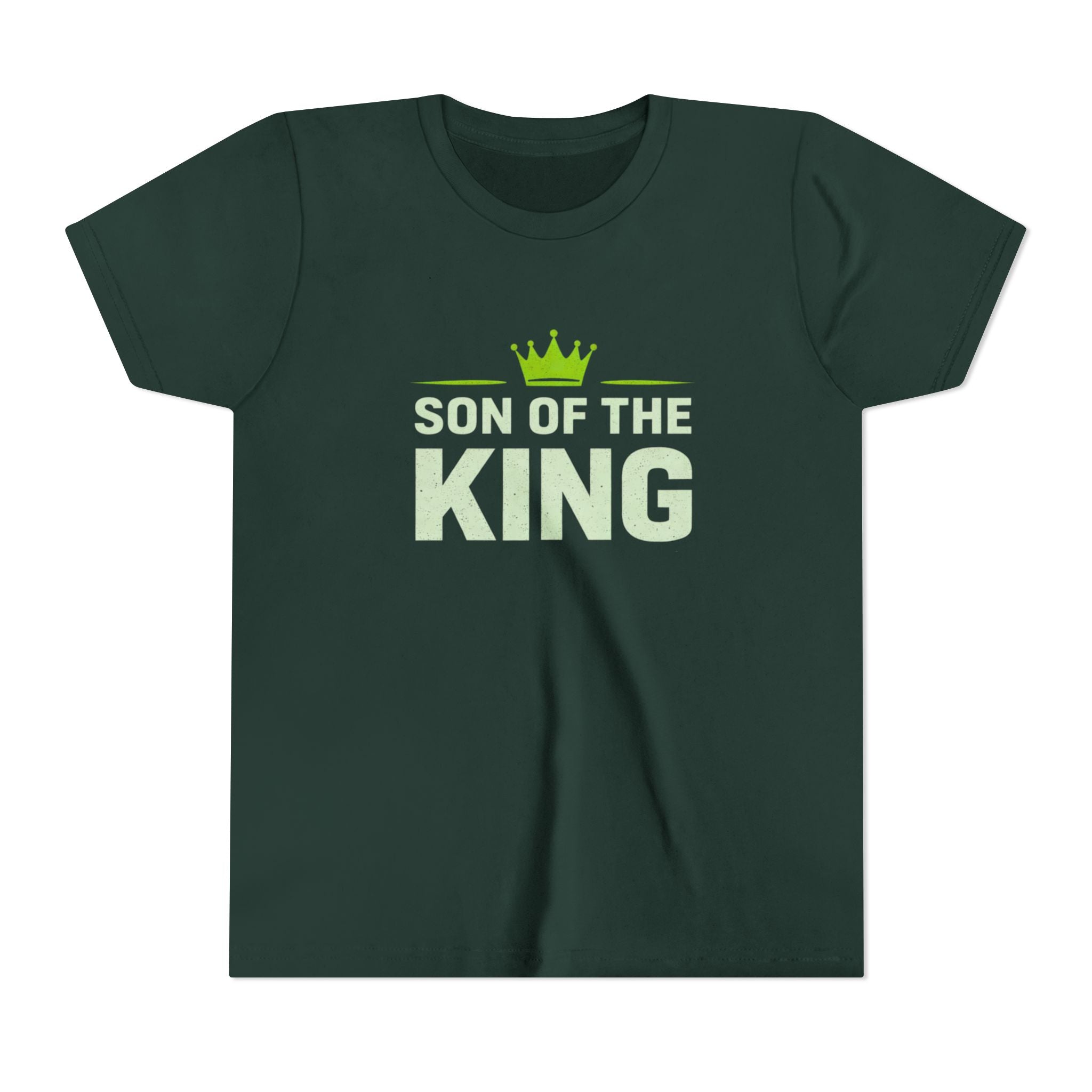 Boys Youth Tee - "Son of the King" Crown Graphic