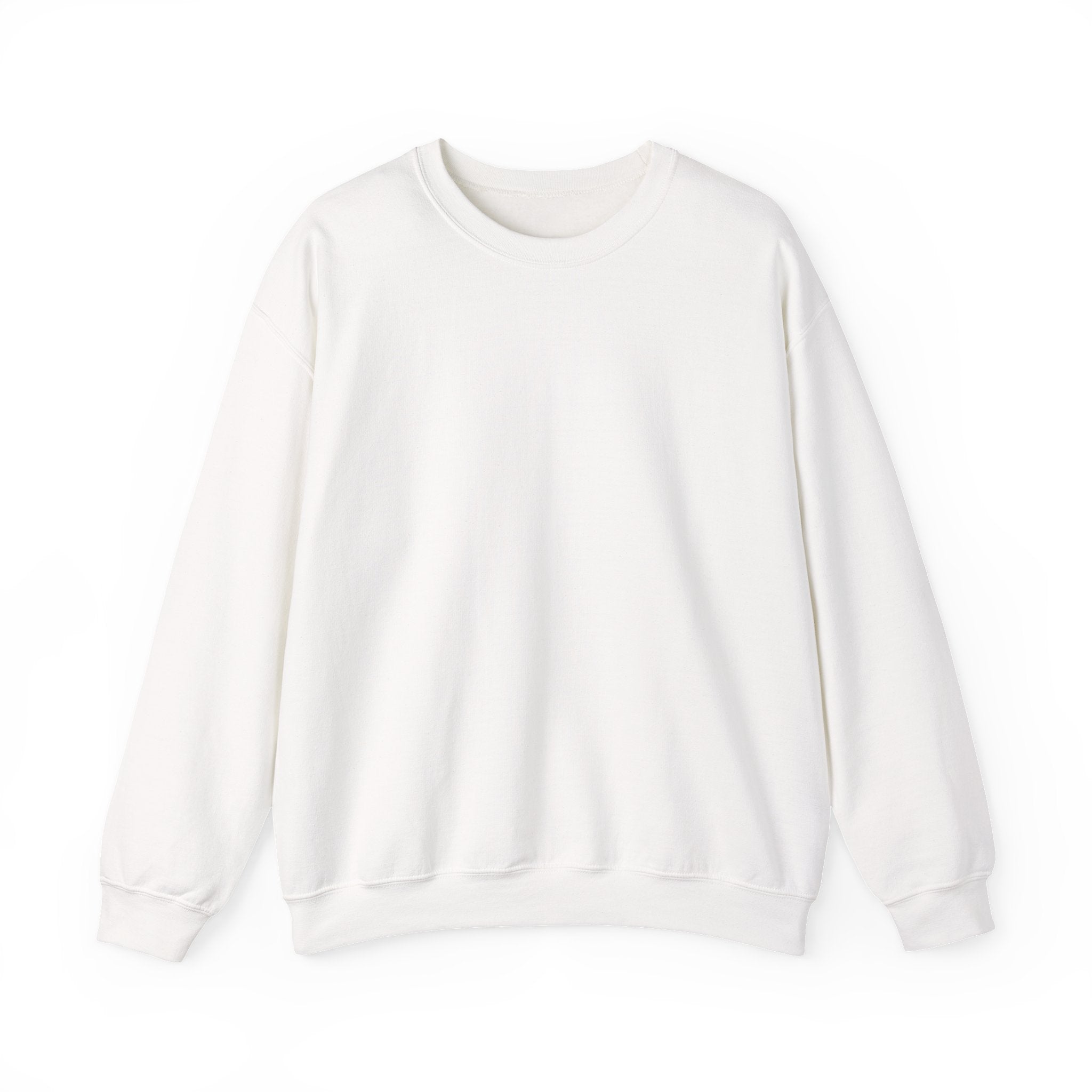 Womens "Walk By Faith Not By Sight" Classic White Crewneck Sweatshirt