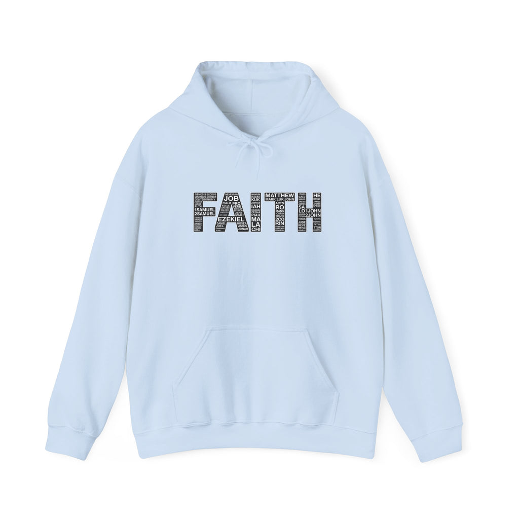 Mens "Faith" Heavy Blend™ Hooded Sweatshirt