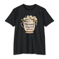 T-Shirt — "Blessed Beyond Measure" Floral Bouquet Tee