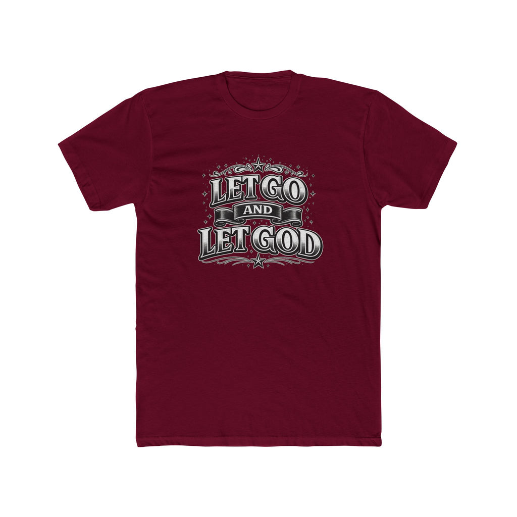 Let Go and Let God Tee Christian T-shirt Faith Inspired| Wearing your Faith