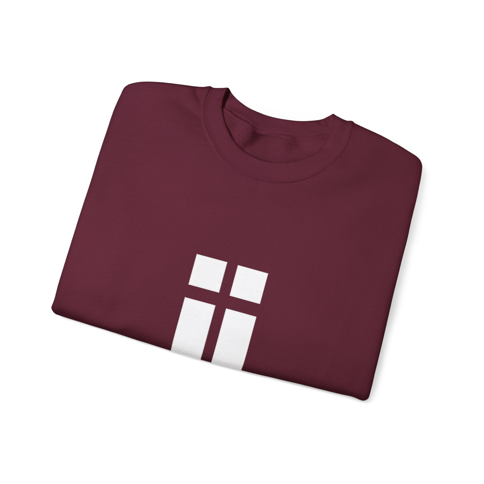 Womens Minimalist 'Read Between The Lines' Crewneck Sweatshirt