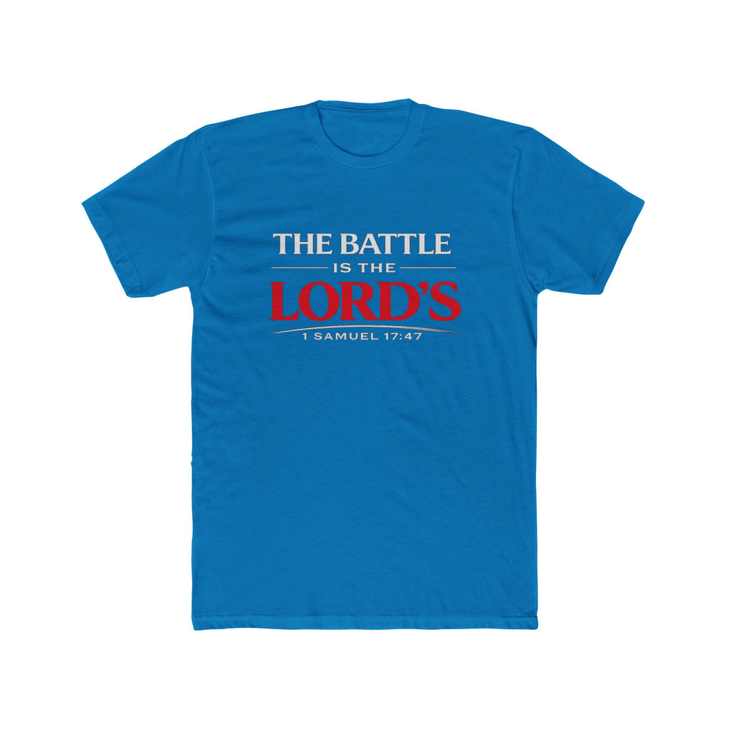 The Battle Is The Lord's T-Shirt — 1 Samuel 17:47 Faith Tee