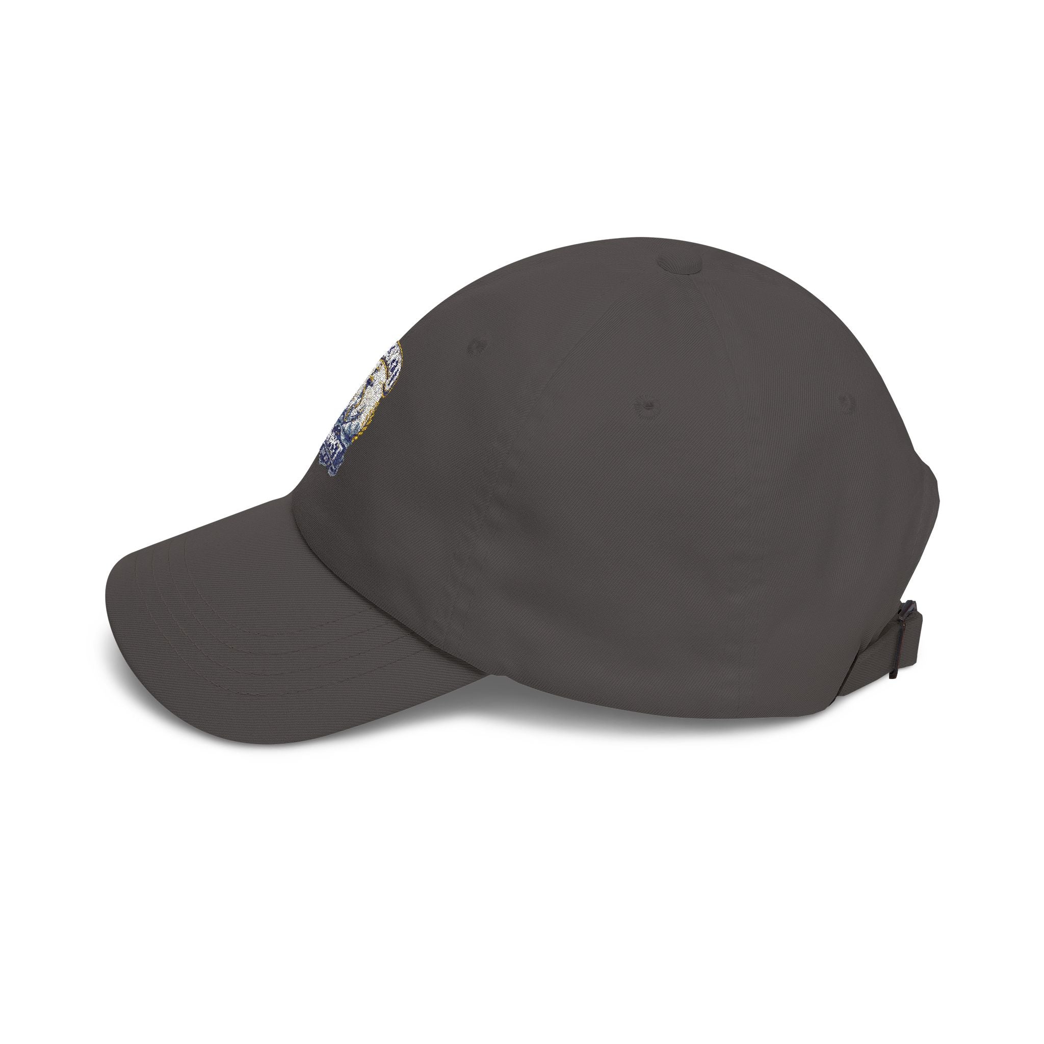 Anchored in Christ Dad Cap — Christian Anchor Baseball Hat