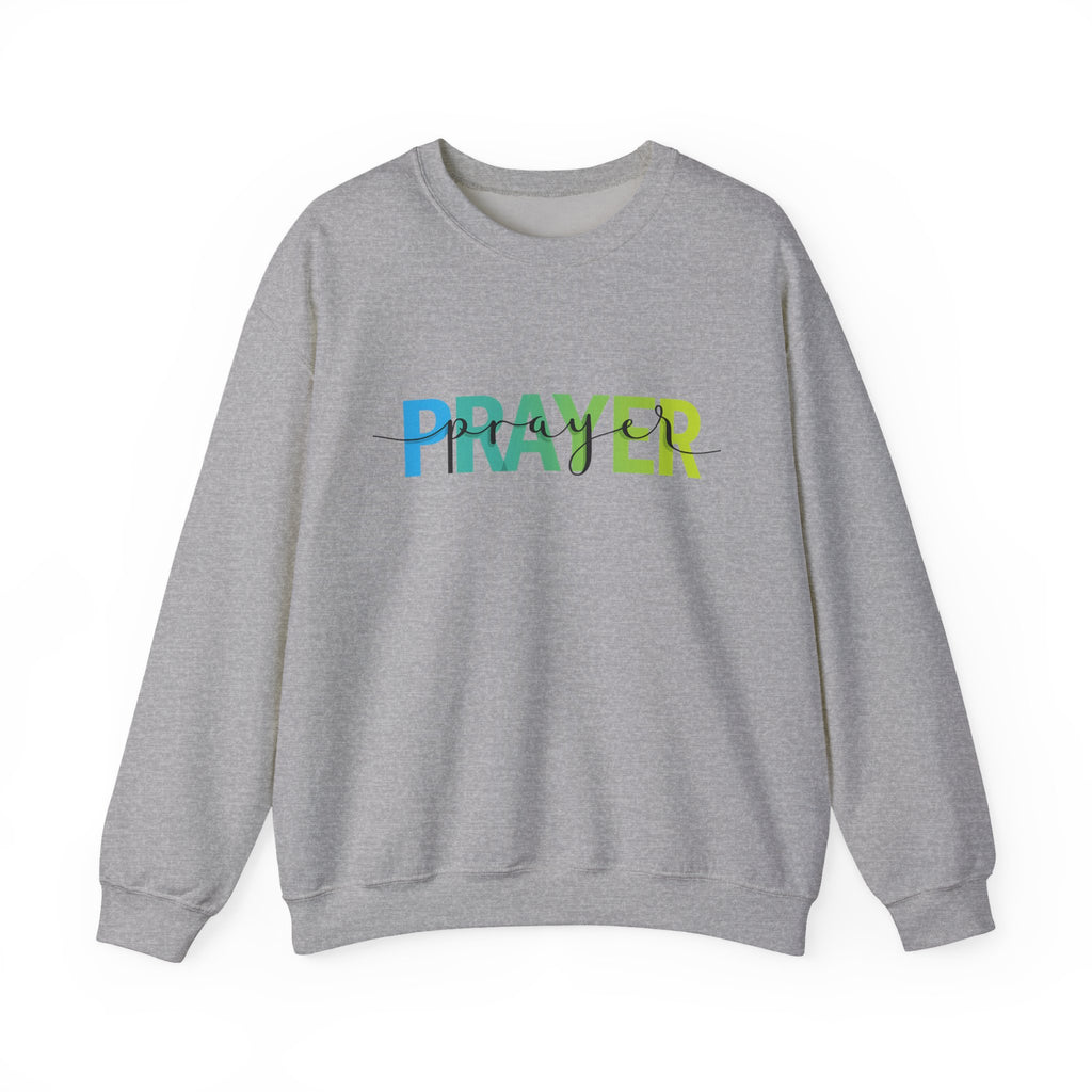 Prayer Crewneck Sweatshirt — Inspirational Faith Pullover