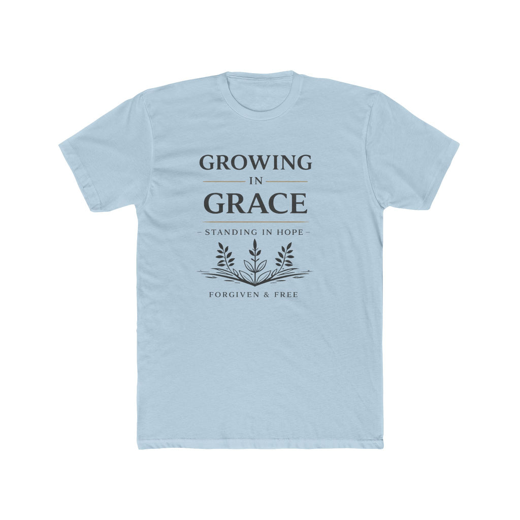 Growing in Grace Christian Tee — "Growing in Grace" Inspirational Scripture Shirt