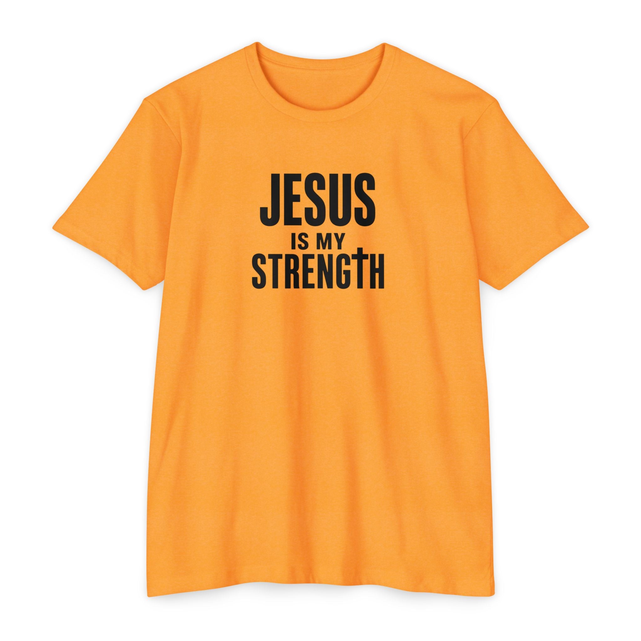 Womens Jesus Is My Strength T-Shirt