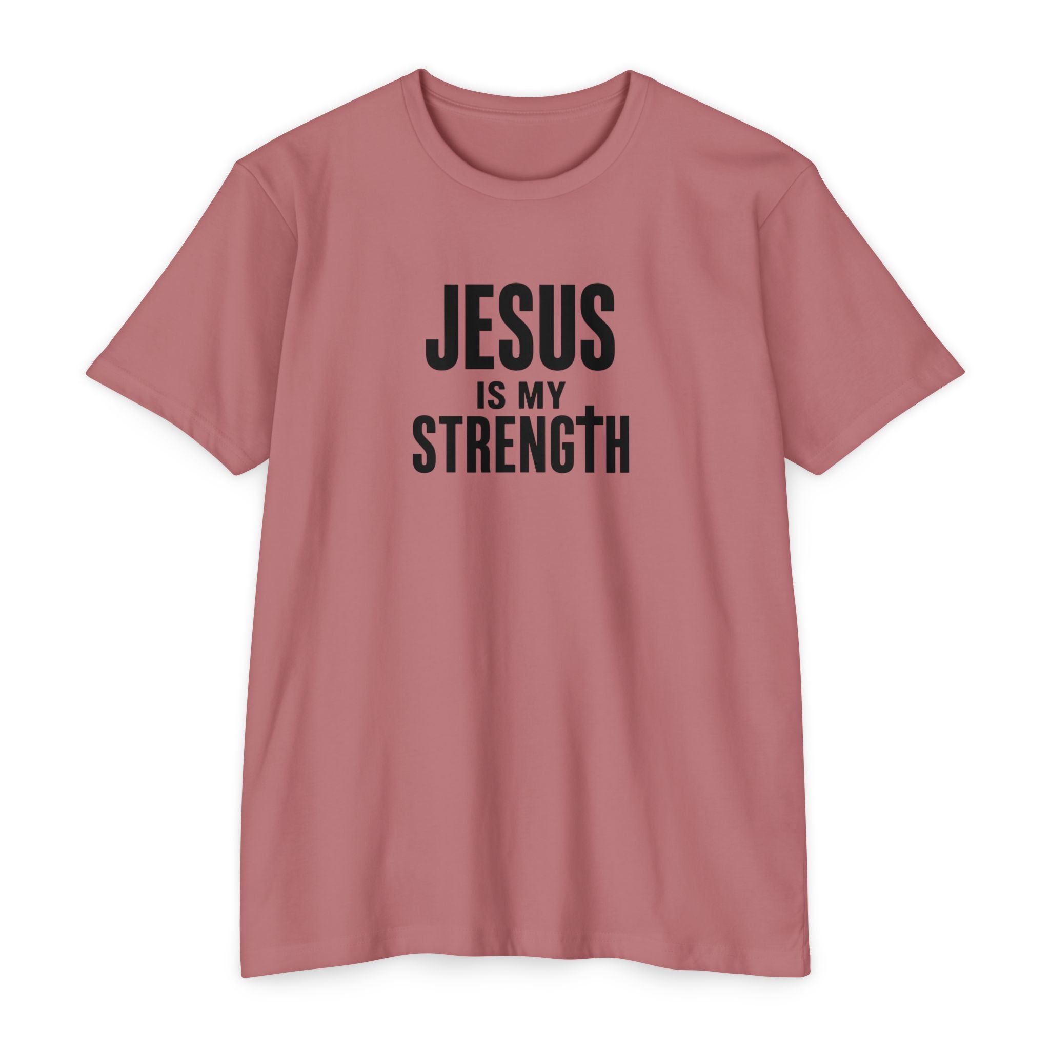 Womens Jesus Is My Strength T-Shirt