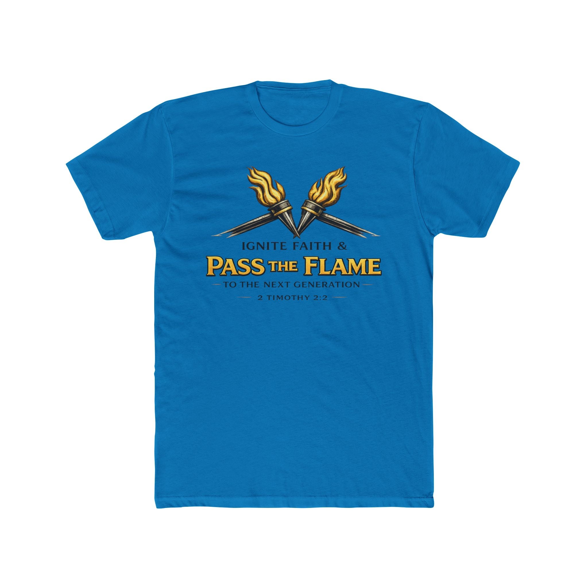 Pass the Flame T-Shirt — Ignite Faith Youth Ministry Tee