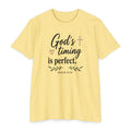 God's Timing Is Perfect T-Shirt — Psalm 31:8 Inspirational Christian Tee