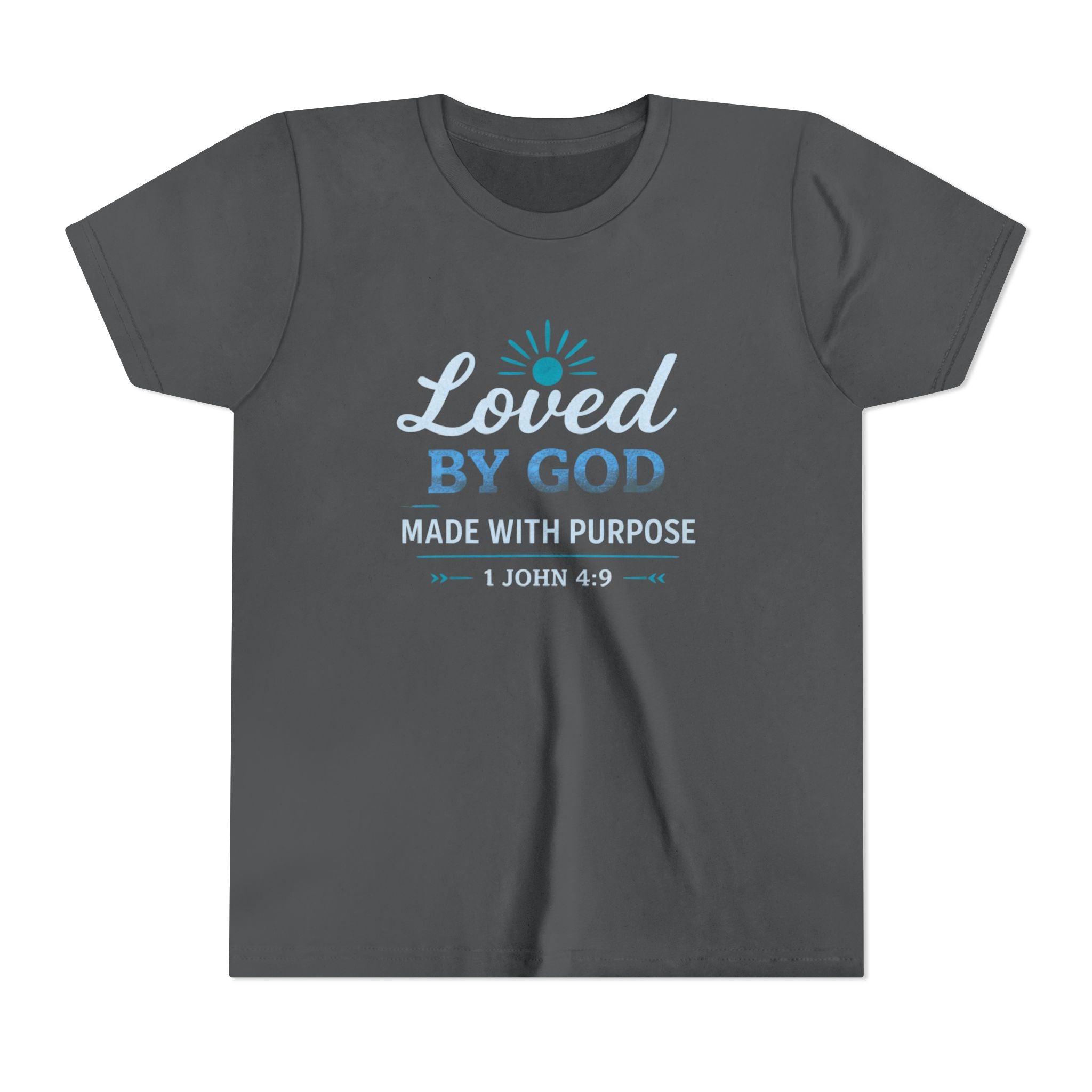 Boys Youth Short Sleeve Tee "Loved By God"