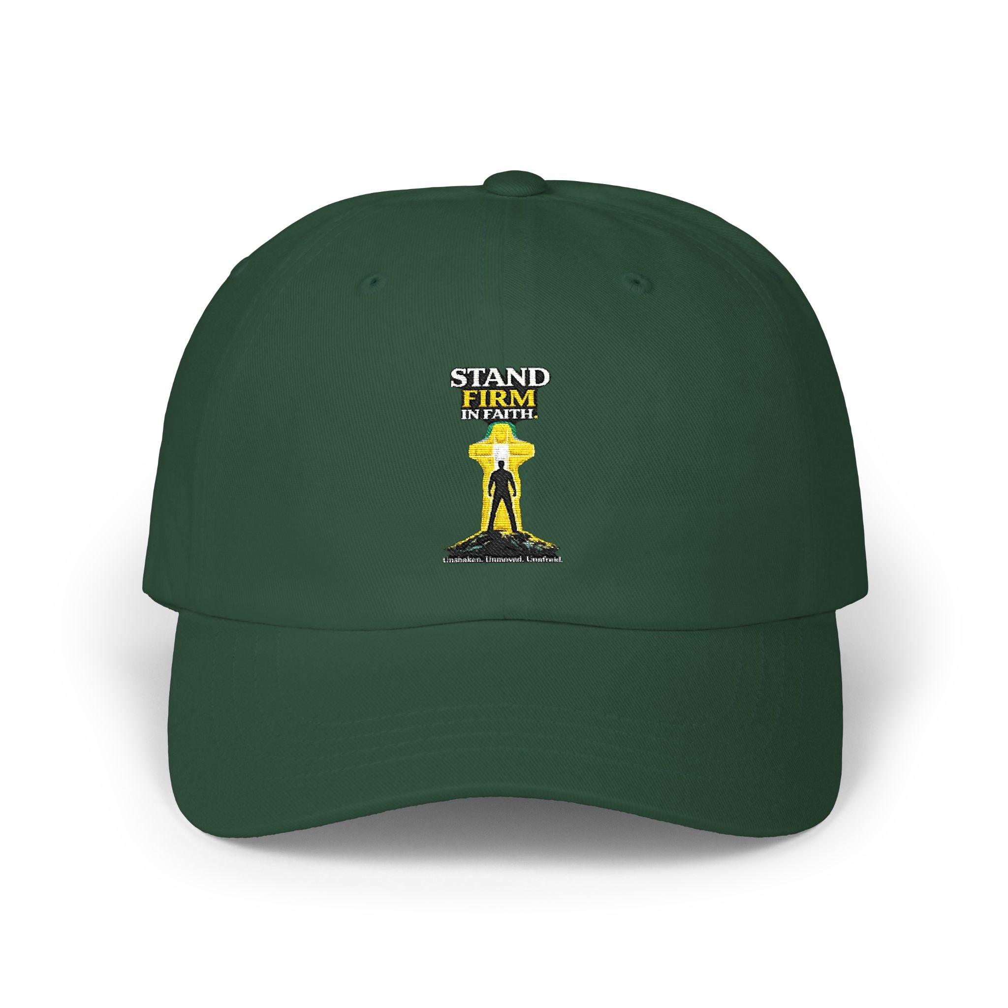 Stand Firm Dad Cap — Military Tribute Baseball Hat