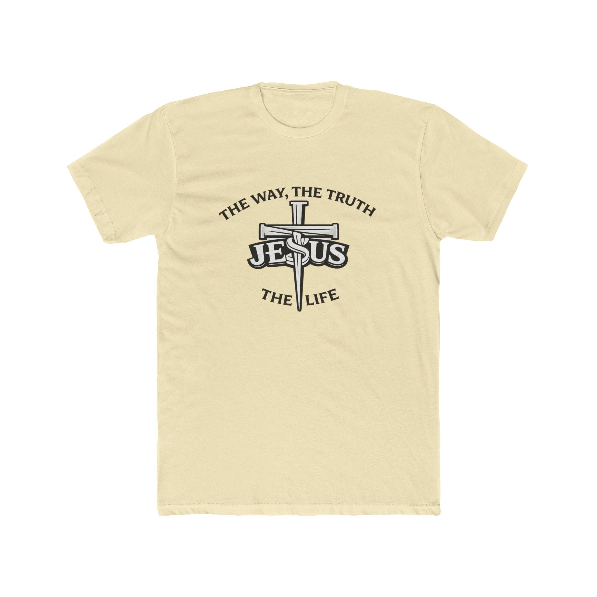 Jesus Cross Circle Tee | The Way The Truth The Life Christian Shirt