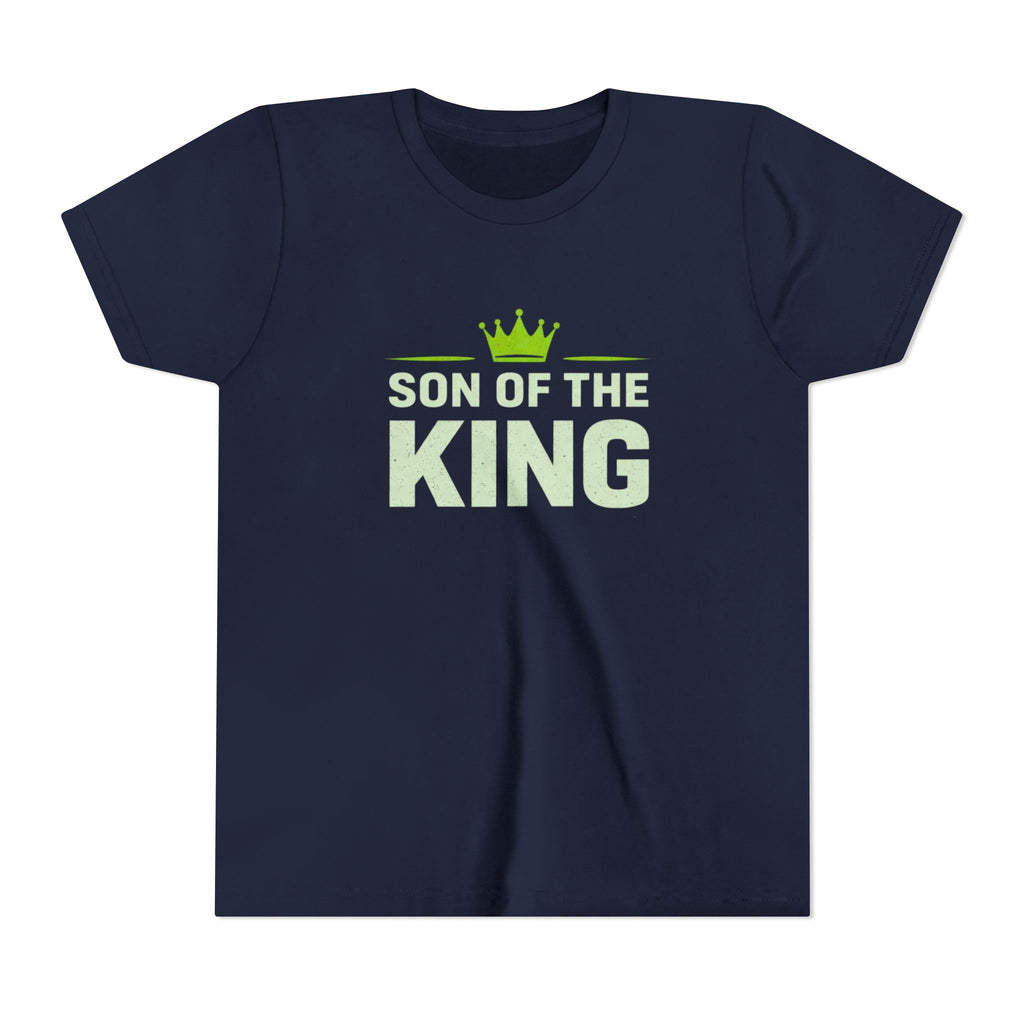 Boys Youth Tee - "Son of the King" Crown Graphic