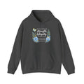 Womens Inspirational Floral Hoodie — "Strength & Dignity" Scripture Sweatshirt